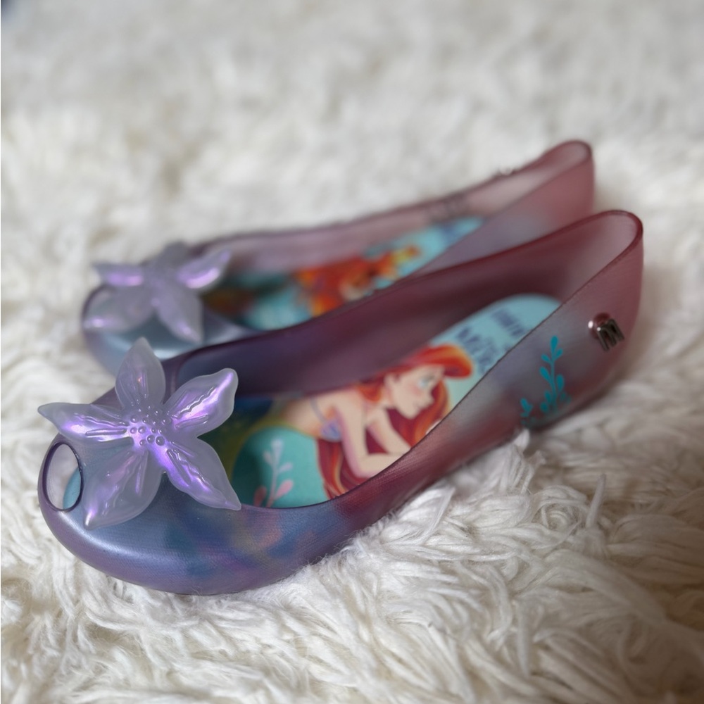 Mini Melissa Little Mermaid jelly shoes